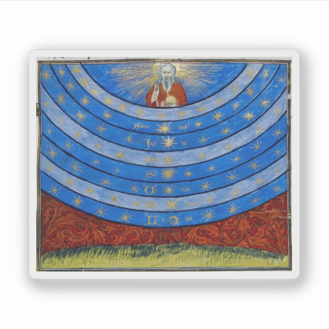 Sticker Les champs célestes (Devant)