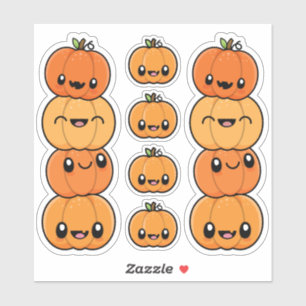 Sticker Les Citrouilles de l'Halloween
