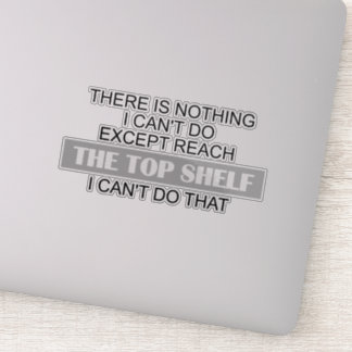 Sticker Les Courtes Personnes Sarcastiques Atteignent Le P