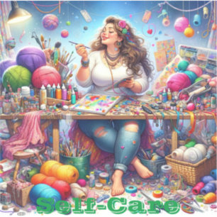 Sticker Les décalcomanies d'autosoins sont un outil de gra