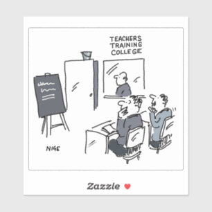 Sticker Les Enseignants De Formation Prank. Formation des