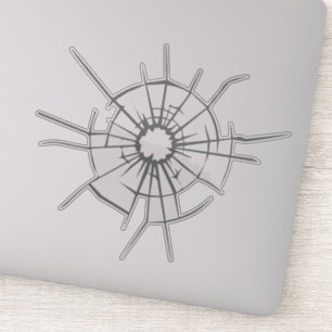 Sticker Les féministes brisent le plafond de verre   Effac