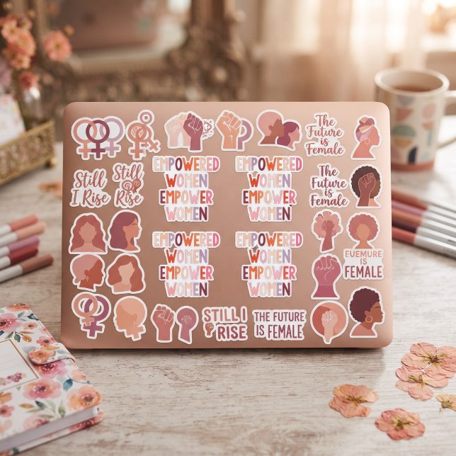 Sticker Les femmes autonomes épanouissent les femmes (Créateur téléchargé)