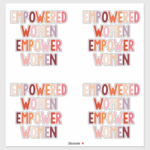 Sticker Les femmes autonomes épanouissent les femmes