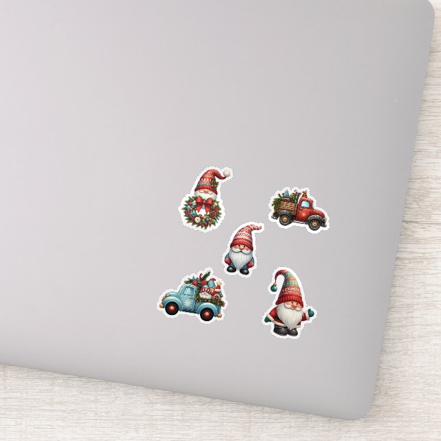 Sticker Les Gnomes de Noël (Détail)