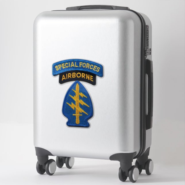 Sticker Les groupes des forces spéciales de l'Armée de ter (Sur valise)