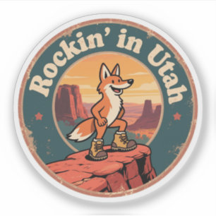 Sticker Les Mighty 5 de l'Utah - Cadeau des parcs nationau