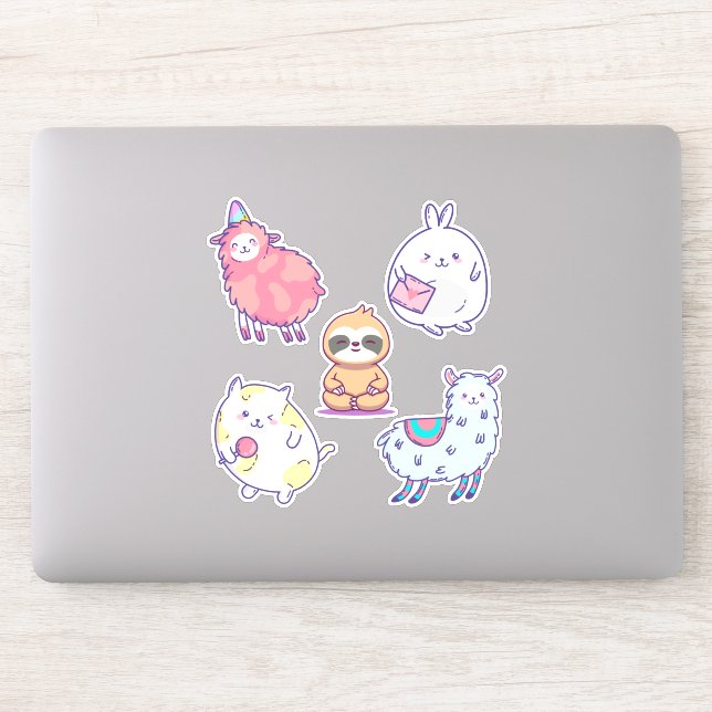 Sticker Les mignons animaux (Ordinateur)