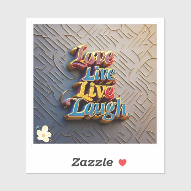 Sticker "Les moments précieux de la vie" (Feuille)