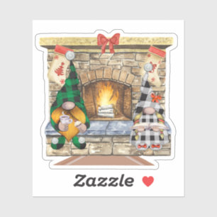 Sticker Les nomes à la maison