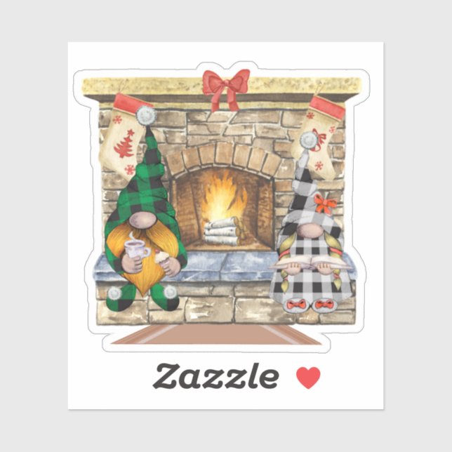 Sticker Les nomes à la maison (Feuille)