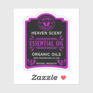 Sticker Les odeurs essentielles d'huile