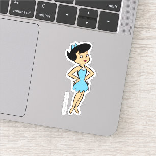 Sticker Les Pierrafeu Betty Rubble
