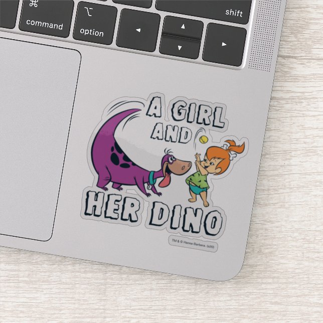 Sticker Les Pierrafeu | Galets & Dino Play Ball (Détail)