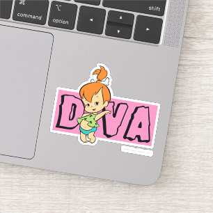 Sticker Les Pierrafeu   Galets - Little Diva