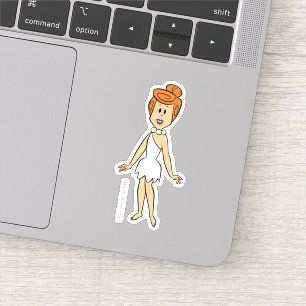 Sticker Les Pierrafeu   Wilma Flintstone