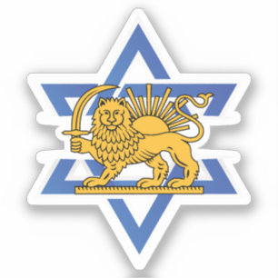 Sticker Les positions iraniennes avec Israël