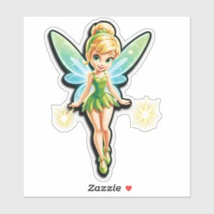 Sticker Les Vœux d'anniversaire de Tinker Bell à l'aube
