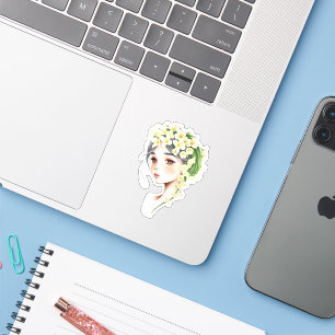 Sticker L'essence de la femme : grâce, force et beauté