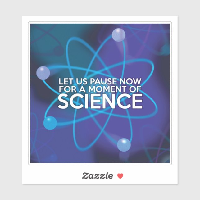 STICKER LET US PAUSE NOW (Feuille)