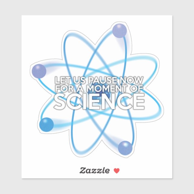 STICKER LET US PAUSE NOW (Feuille)