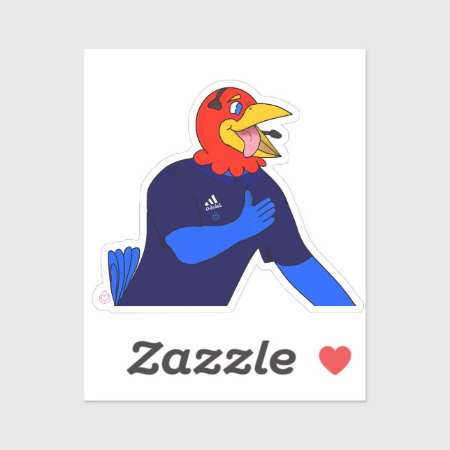 Sticker Lets goo Jayhawk (Feuille)
