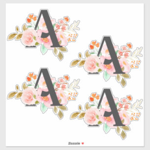 Sticker Lettre A