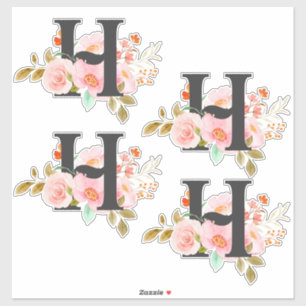 Sticker Lettre H