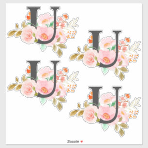Sticker Lettre U