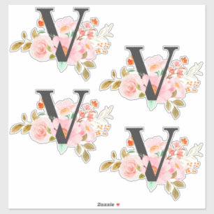 Sticker Lettre V
