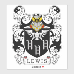 Sticker Lewis Family Crest