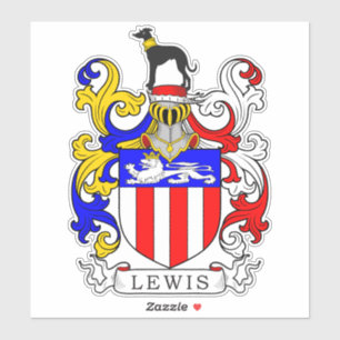 Sticker Lewis Family Crest