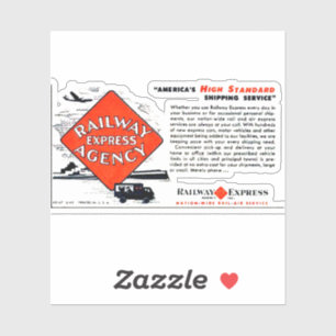 Sticker L'Express ferroviaire américain