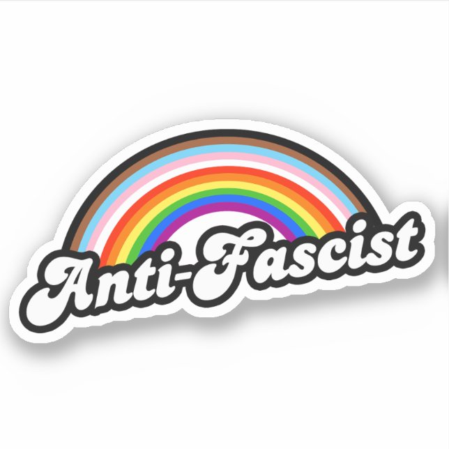 Sticker LGBTQ+ Anti-fasciste (Devant)