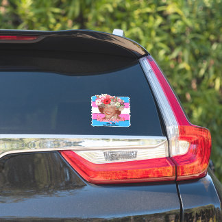 Sticker LGBTQ Black Trans vit en matière