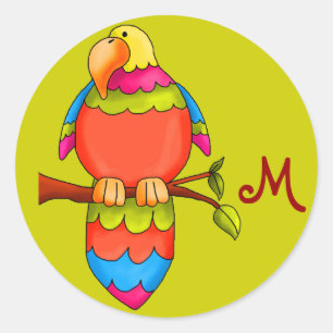 Sticker LGC Tropical Parrot-dise