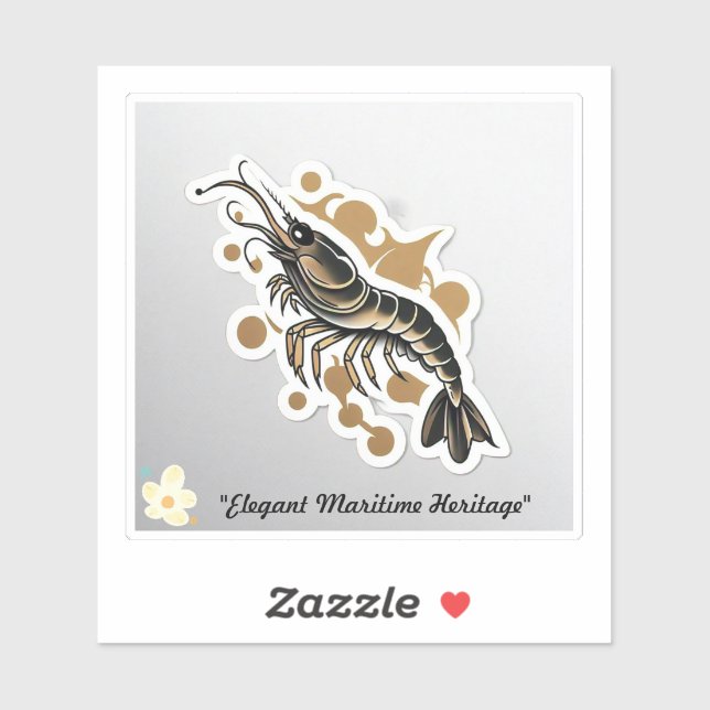 Sticker "L'héritier du marin Jerry" (Feuille)