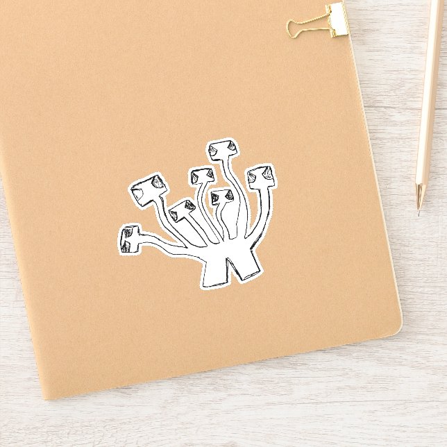 Sticker L'hydre de Declan (Carnet)