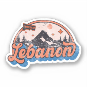 Sticker Liban, Connecticut