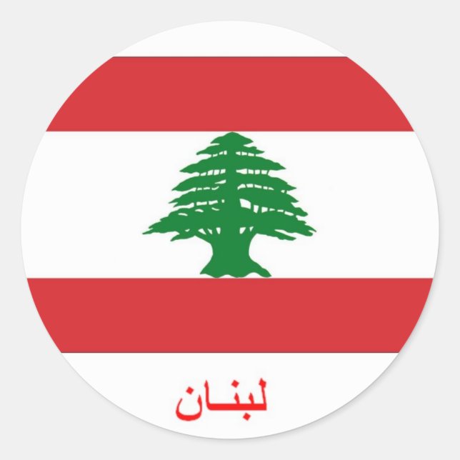 Sticker Liban en arabe (Devant)