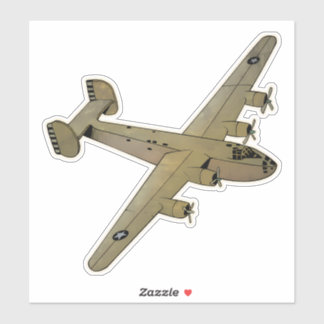 Sticker Libérateur B-24, Bomber Aircraft