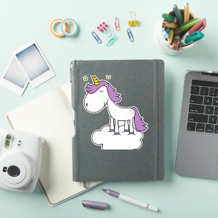 Sticker licorne adorable