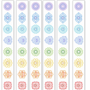 Sticker Ligne Kundalini Chakra