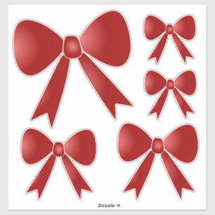 Sticker Lignes de ruban - Rouge
