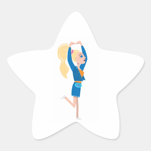 Sticker Lil Margie Star (Devant)