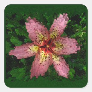 Sticker Lily Flower