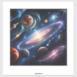 Sticker L'image des planètes