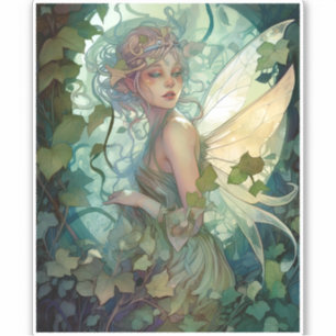 Sticker L'Imaginaire Fairy Green Woodland