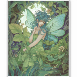 Sticker L'Imaginaire Fairy Green Woodland