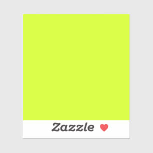 Sticker Lime arctique (couleur unie) 